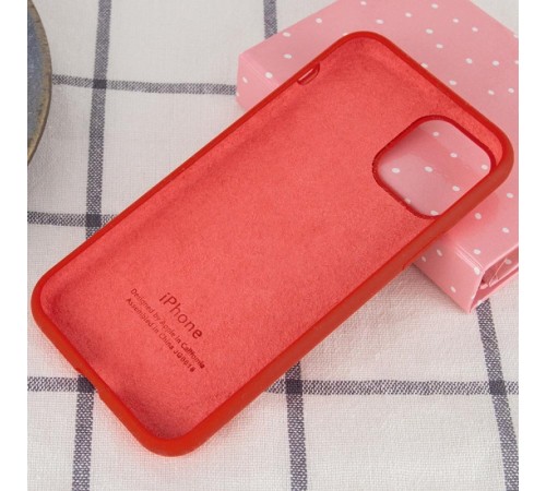 Чохол Silicone Case Full Protective (AA) для Apple iPhone 11 Pro (5.8") Червоний / Dark Red Чохол Silicone Case Full Protective (AA) для Apple iPhone 11 Pro (5.8") Червоний / Dark Red