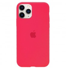 Чохол Silicone Case Full Protective (AA) для Apple iPhone 11 Pro (5.8") Рожевий / Hot Pink