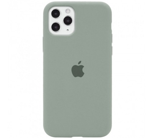 Чохол Silicone Case Full Protective (AA) для Apple iPhone 11 Pro (5.8") Сірий / Mist Blue Чохол Silicone Case Full Protective (AA) для Apple iPhone 11 Pro (5.8") Сірий / Mist Blue