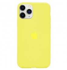 Чохол Silicone Case Full Protective (AA) для Apple iPhone 11 Pro (5.8") Жовтий / Bright Yellow