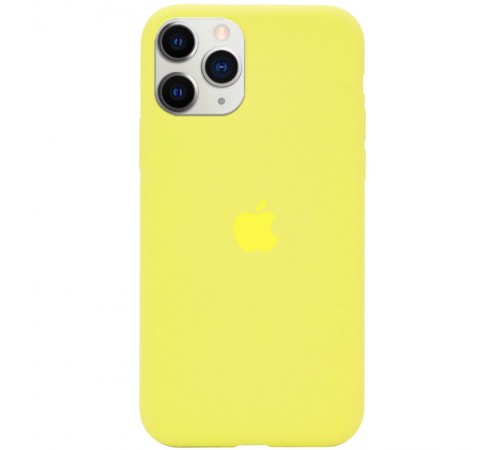 Чохол Silicone Case Full Protective (AA) для Apple iPhone 11 Pro (5.8") Жовтий / Bright Yellow Чохол Silicone Case Full Protective (AA) для Apple iPhone 11 Pro (5.8") Жовтий / Bright Yellow