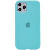 Чохол Silicone Case Full Protective (AA) для Apple iPhone 11 Pro Max (6.5") Бірюзовий / Marine Green