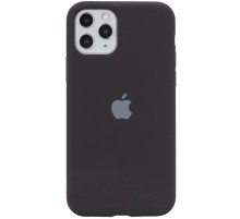 Чохол Silicone Case Full Protective (AA) для Apple iPhone 11 Pro Max (6.5") Чорний / Black