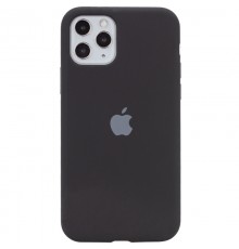 Чохол Silicone Case Full Protective (AA) для Apple iPhone 11 Pro Max (6.5") Чорний / Black