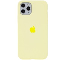 Чохол Silicone Case Full Protective (AA) для Apple iPhone 11 Pro Max (6.5") Жовтий / Mellow Yellow