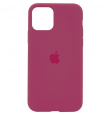 Чохол Silicone Case Full Protective (AA) для Apple iPhone 11 Pro Max (6.5") Червоний / Rose Red