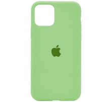 Чохол Silicone Case Full Protective (AA) для Apple iPhone 11 Pro Max (6.5") М'ятний / Mint