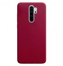 Силіконовий чохол Candy для Xiaomi Redmi Note 8 Pro Бордовий