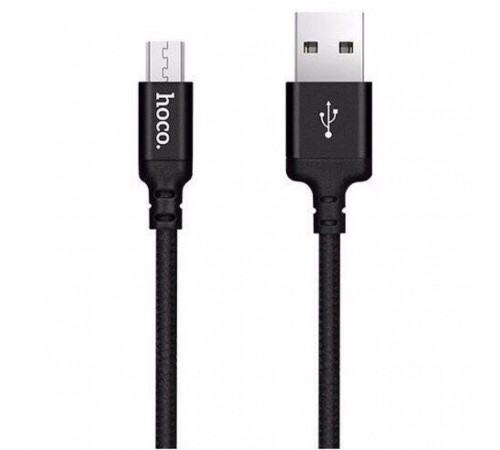 Дата кабель Hoco X14 Times Speed Micro USB Cable (2m) Червоний / Чорний