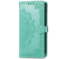 Шкіряний чохол-книжка Art Case з візитницею для Huawei Mate 10 Lite Бірюзовий