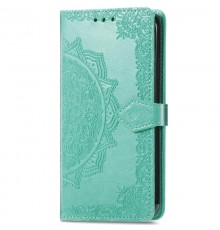 Шкіряний чохол-книжка Art Case з візитницею для Huawei Mate 10 Lite Бірюзовий