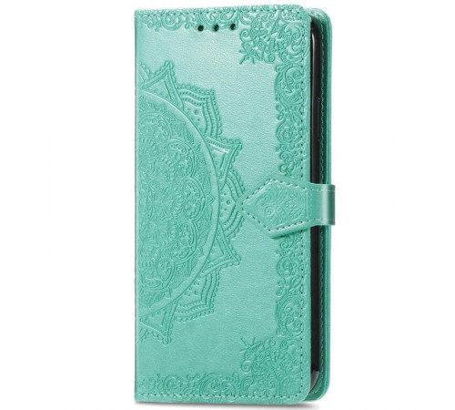 Шкіряний чохол-книжка Art Case з візитницею для Huawei Mate 10 Lite Бірюзовий
