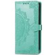 Шкіряний чохол-книжка Art Case з візитницею для Huawei Mate 10 Lite Бірюзовий