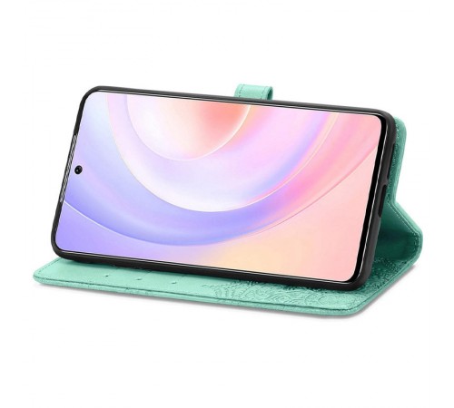Шкіряний чохол-книжка Art Case з візитницею для Huawei Mate 10 Lite Бірюзовий