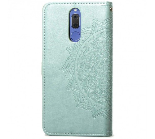 Шкіряний чохол-книжка Art Case з візитницею для Huawei Mate 10 Lite Бірюзовий