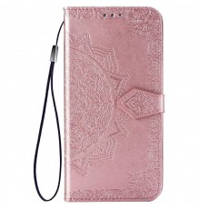 Шкіряний чохол-книжка Art Case з візитницею для Huawei Mate 10 Lite Рожевий