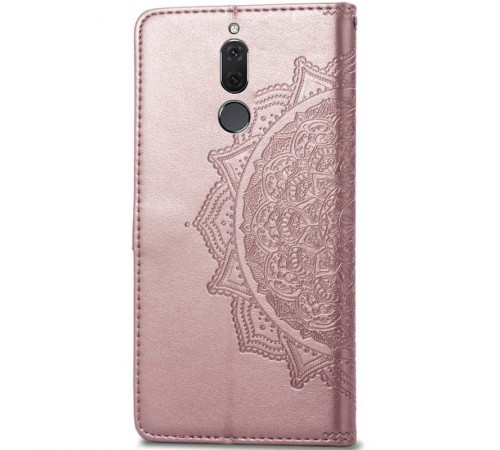 Шкіряний чохол-книжка Art Case з візитницею для Huawei Mate 10 Lite Рожевий