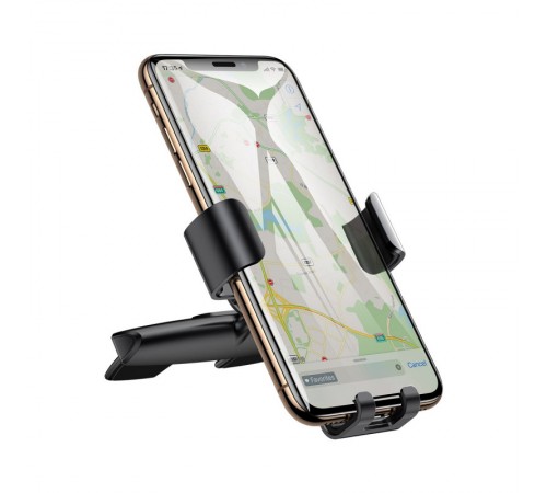 Автотримач Baseus Metal Age Gravity Car Mount (SUYL-J) Чорний Автотримач Baseus Metal Age Gravity Car Mount (SUYL-J) Чорний