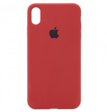 Чохол Silicone Case Full Protective (AA) для Apple iPhone XR (6.1") Червоний /  Dark  Camellia