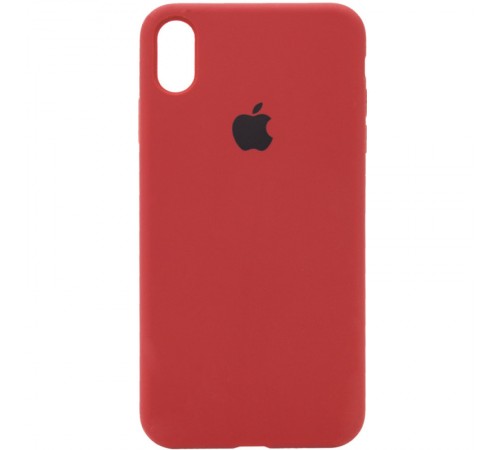 Чохол Silicone Case Full Protective (AA) для Apple iPhone XR (6.1") Червоний / Dark Camellia Чохол Silicone Case Full Protective (AA) для Apple iPhone XR (6.1") Червоний / Dark Camellia