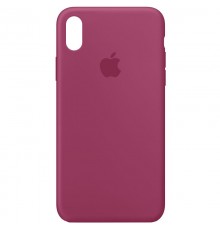 Чохол Silicone Case Full Protective (AA) для Apple iPhone XR (6.1") Малиновий / Pomegranate