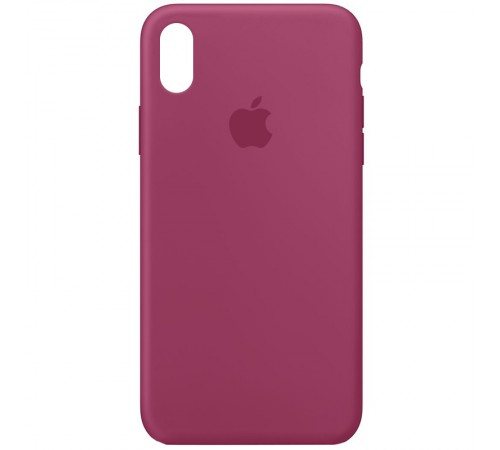 Чохол Silicone Case Full Protective (AA) для Apple iPhone XR (6.1") Малиновий / Pomegranate Чохол Silicone Case Full Protective (AA) для Apple iPhone XR (6.1") Малиновий / Pomegranate