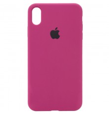Чохол Silicone Case Full Protective (AA) для Apple iPhone XR (6.1") Бордовий / Maroon