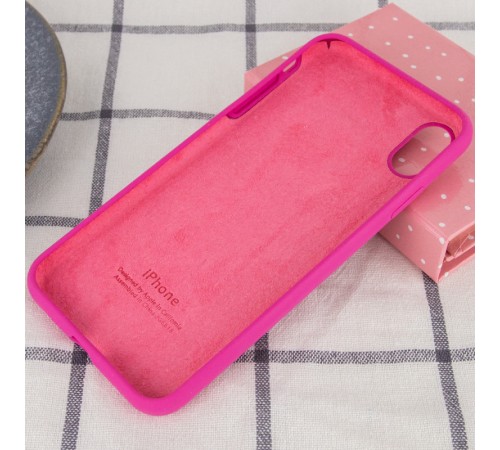 Чохол Silicone Case Full Protective (AA) для Apple iPhone XR (6.1") Червоний / Dragon Fruit Чохол Silicone Case Full Protective (AA) для Apple iPhone XR (6.1") Червоний / Dragon Fruit