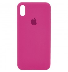 Чохол Silicone Case Full Protective (AA) для Apple iPhone XR (6.1") Малиновий / Dragon Fruit