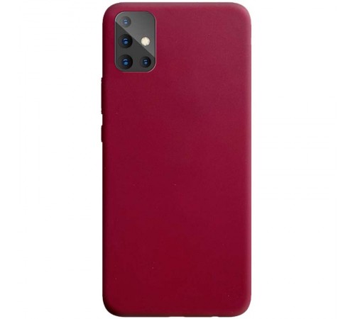 Силіконовий чохол Candy для Samsung Galaxy A51 Бордовий Силіконовий чохол Candy для Samsung Galaxy A51 Бордовий