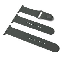 Силіконовий ремінець для Apple Watch Sport Band 42/44/45/46/49mm (S/M & M/L) 3pcs Зелений / Olive