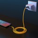 Дата кабель Hoco X21 Plus Silicone MicroUSB Cable (1m) Black / Yellow