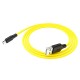 Дата кабель Hoco X21 Plus Silicone MicroUSB Cable (1m) Black / Yellow
