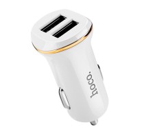 АЗП Hoco Z1 2.1A (2USB-A) Білий