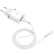 МЗП Hoco C12Q Smart QC3.0 3A (1USB-A) + кабель USB to MicroUSB Білий