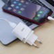 МЗП Hoco C12Q Smart QC3.0 3A (1USB-A) + кабель USB to MicroUSB Білий