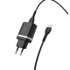 МЗП Hoco C12Q Smart QC3.0 3A (1USB-A) + кабель USB to Type-C Чорний