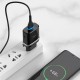 МЗП Hoco C12Q Smart QC3.0 3A (1USB-A) + кабель USB to Type-C Чорний