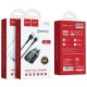 МЗП Hoco C12Q Smart QC3.0 3A (1USB-A) + кабель USB to Type-C Чорний