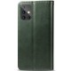 Шкіряний чохол-книжка GETMAN Gallant (PU) для Samsung Galaxy A51 Зелений