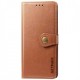Шкіряний чохол-книжка GETMAN Gallant (PU) для Samsung Galaxy A51 Коричневий