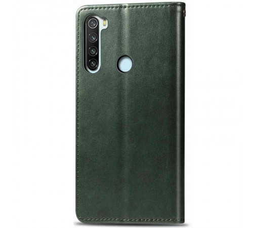 Шкіряний чохол книжка GETMAN Gallant (PU) для Xiaomi Redmi Note 8T Зелений Шкіряний чохол книжка GETMAN Gallant (PU) для Xiaomi Redmi Note 8T Зелений