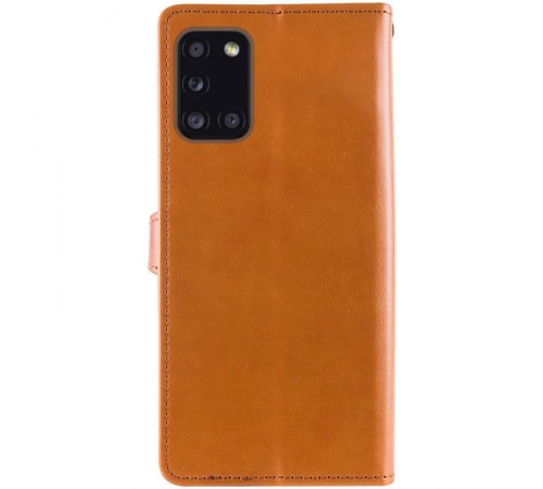 Шкіряний чохол-книжка GETMAN Gallant (PU) для Samsung Galaxy A31 Коричневий Шкіряний чохол-книжка GETMAN Gallant (PU) для Samsung Galaxy A31 Коричневий