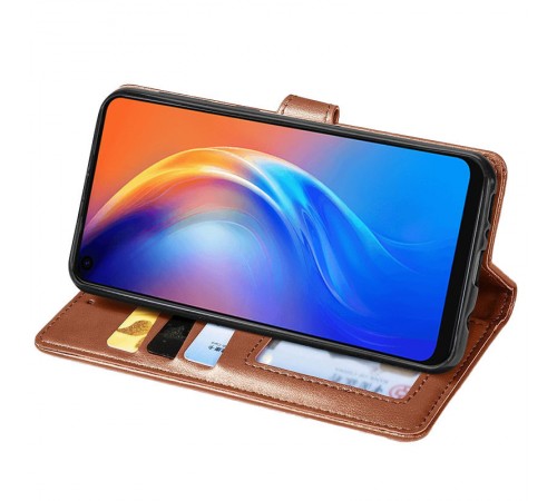 Шкіряний чохол-книжка GETMAN Gallant (PU) для Samsung Galaxy A31 Коричневий Шкіряний чохол-книжка GETMAN Gallant (PU) для Samsung Galaxy A31 Коричневий
