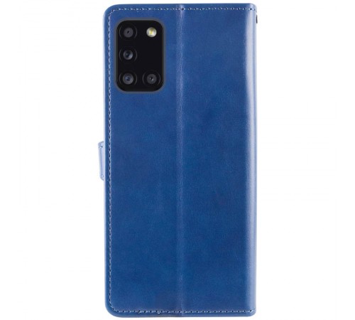 Шкіряний чохол-книжка GETMAN Gallant (PU) для Samsung Galaxy A31 Синій Шкіряний чохол-книжка GETMAN Gallant (PU) для Samsung Galaxy A31 Синій