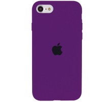 Чохол Silicone Case Full Protective (AA) для Apple iPhone SE (2020) Фіолетовий / Ultra Violet