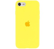 Чохол Silicone Case Full Protective (AA) для Apple iPhone SE (2020) Жовтий / Yellow