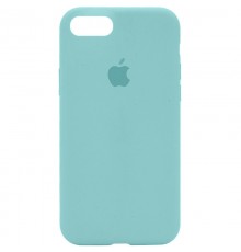 Чохол Silicone Case Full Protective (AA) для Apple iPhone SE (2020) Бірюзовий / Swimming pool