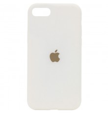 Чохол Silicone Case Full Protective (AA) для Apple iPhone SE (2020) Бежевий / Creamy