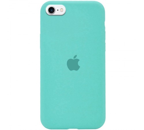 Чохол Silicone Case Full Protective (AA) для Apple iPhone SE (2020) Бірюзовий / Ice Blue Чохол Silicone Case Full Protective (AA) для Apple iPhone SE (2020) Бірюзовий / Ice Blue